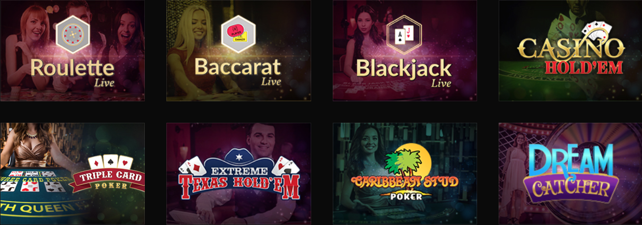 Wonodds Evolution Gaming, Roullette Live, Baccarat Live, Casino Holdem